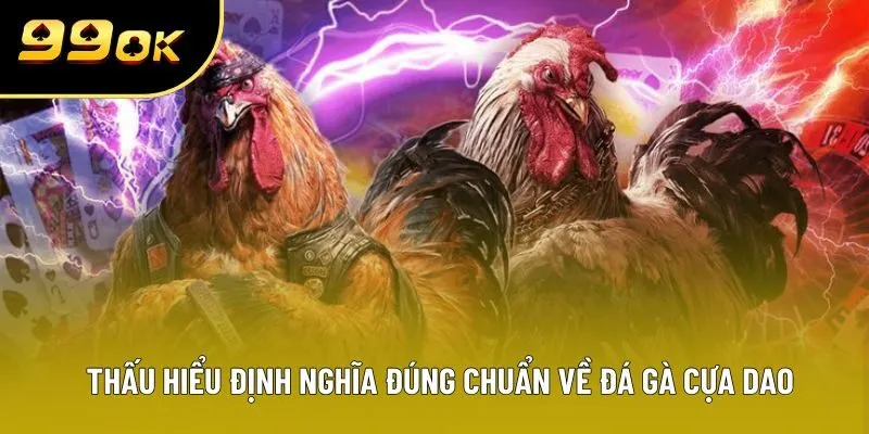 Thấu hiểu định nghĩa đúng chuẩn về đá gà cựa dao